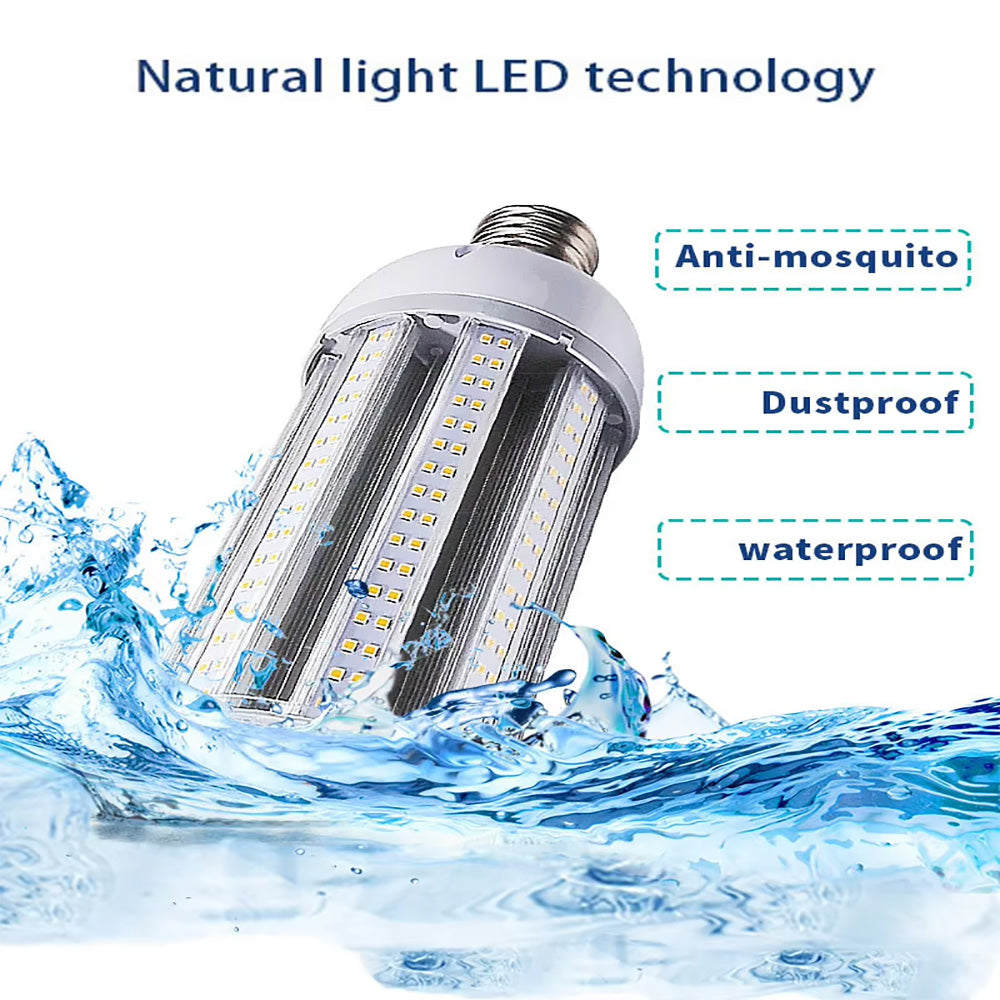 E27 E40 High Brightness Corn Light ,360 Degree LED Ultra Long Lasting Lamp for Patio Lighting
