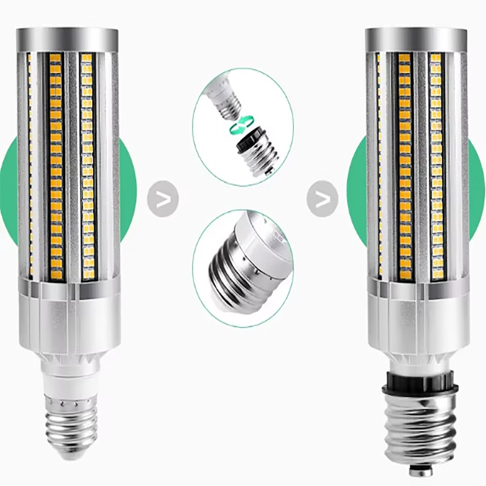 150lm/w super high luminous corn bulb, 360 degree waterproof street and warehouse lighting led energy saving lamps