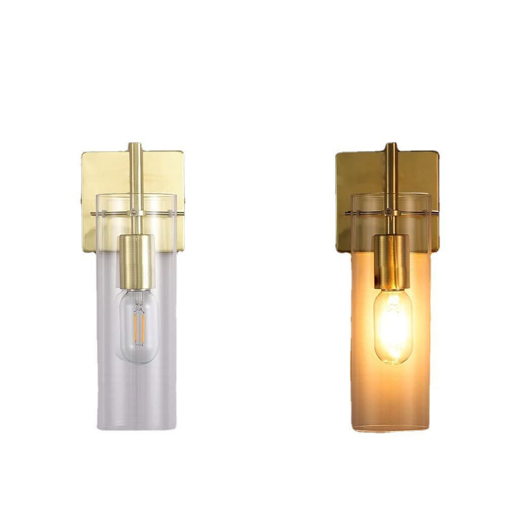 Modern American minimalist wall lamp for bedroom headboard and living room background wall