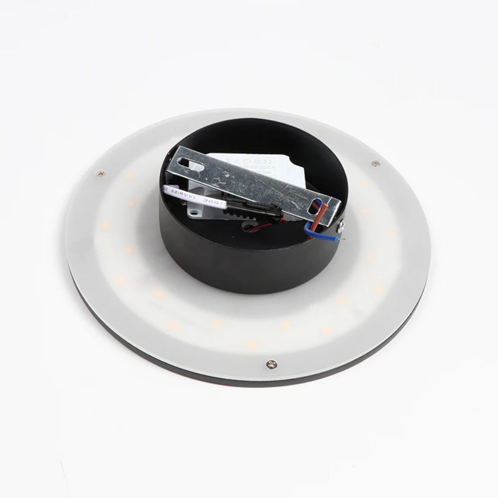 Indoor LED Wall Lights, Living Room Round Aluminum Decorative Lights