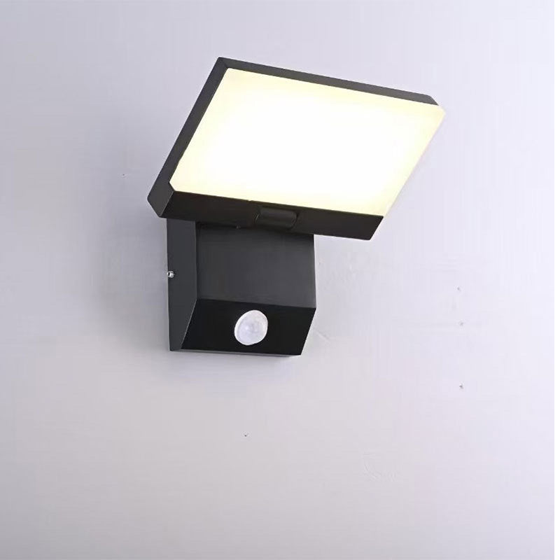 Outdoor Waterproof Wall Sconce, Rotatable and Adjustable Decorative Lighting.