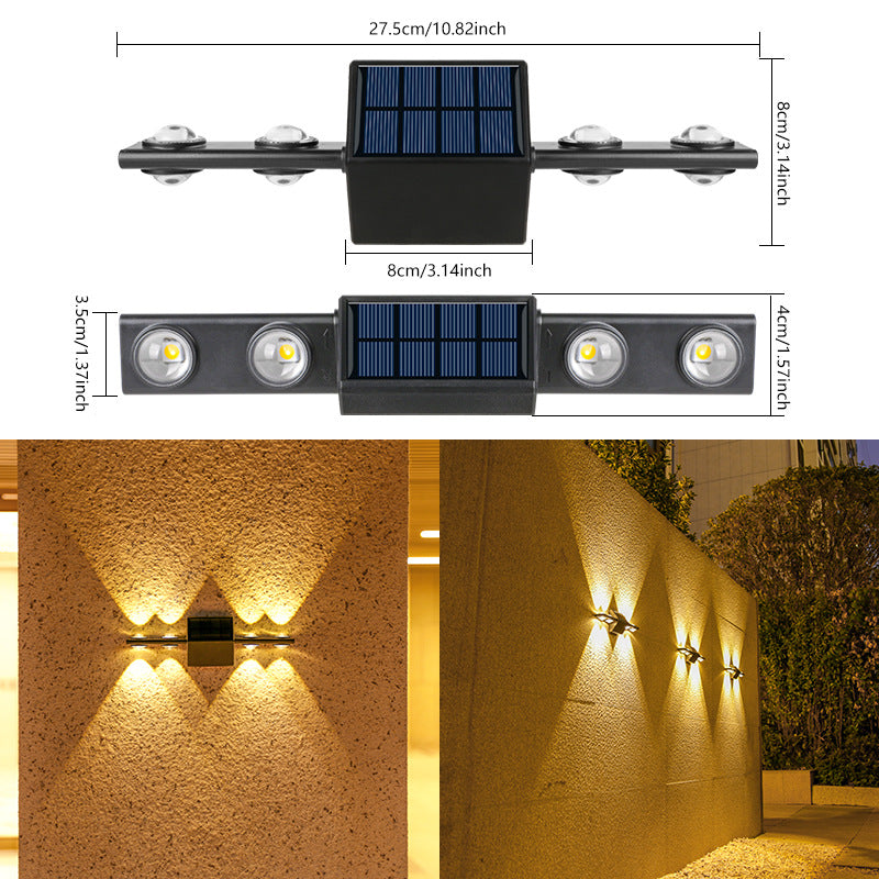 Solar Wall Washer Lights Wiring Free Wall Decorative Lights