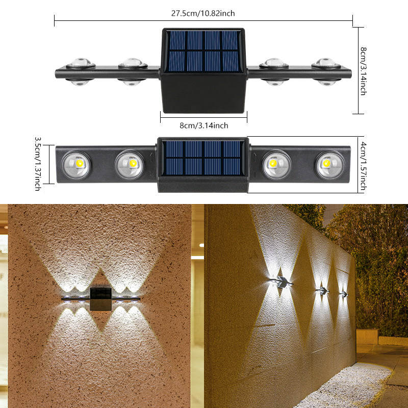 Solar Wall Washer Lights Wiring Free Wall Decorative Lights