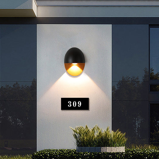 LED outdoor waterproof hotel door sign wall light, living room background wall light