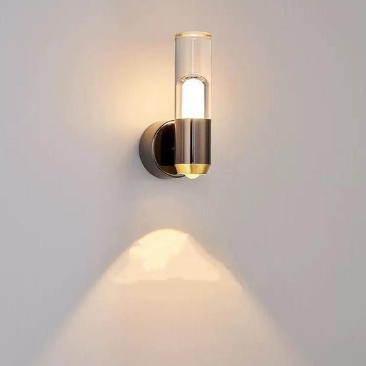 LED living room background wall light, modern minimalist bedroom bedside lamp