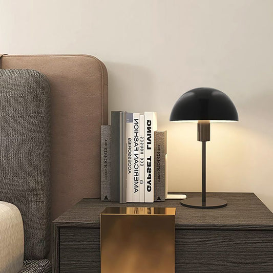Dorm Room LED Eye-care Desk Lamp, Bedroom Bedside Mushroom Type Reading Light
