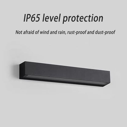 outdoor long waterproof wall light, patio entry door front light