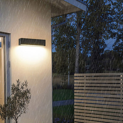 outdoor long waterproof wall light, patio entry door front light