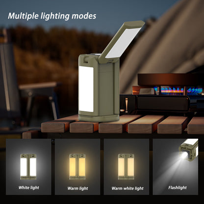Outdoor Waterproof Camping Light, Rechargeable LED Outdoor Lights