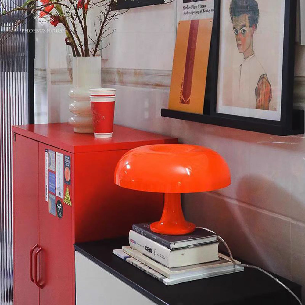 LED Creative Mushroom Table Lamp, Bedroom Premium Bedside Decoration Ambient Lighting