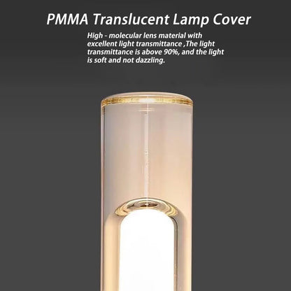 LED living room background wall light, modern minimalist bedroom bedside lamp