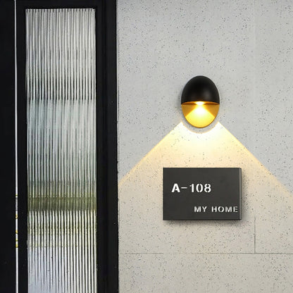 LED outdoor waterproof hotel door sign wall light, living room background wall light
