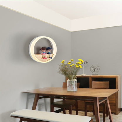 Indoor Log Creative Wall Sconce, Aisle Corridor Wall Decorative Lamp