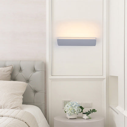 Indoor adjustable angle wall lamp, simple bedroom bedside lighting