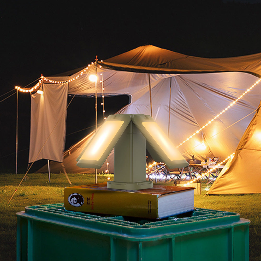 Outdoor Waterproof Camping Light, Rechargeable LED Outdoor Lights