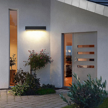 outdoor long waterproof wall light, patio entry door front light