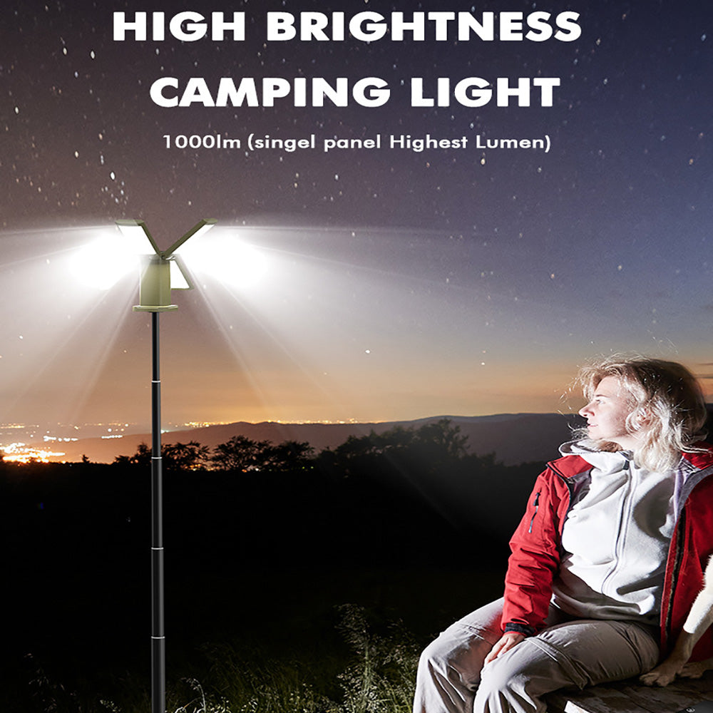 Outdoor Waterproof Camping Light, Rechargeable LED Outdoor Lights