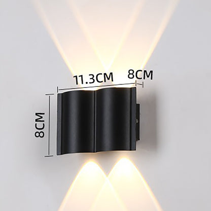 Outdoor Wall Waterproof Wall Washer Lights, Indoor Living Room Decorative Lighting