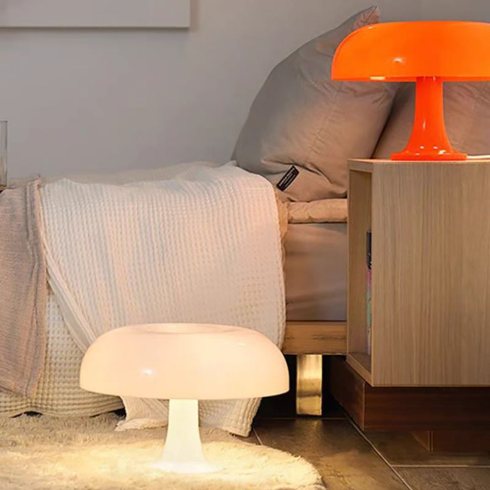 LED Creative Mushroom Table Lamp, Bedroom Premium Bedside Decoration Ambient Lighting