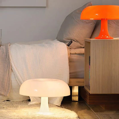 LED Creative Mushroom Table Lamp, Bedroom Premium Bedside Decoration Ambient Lighting