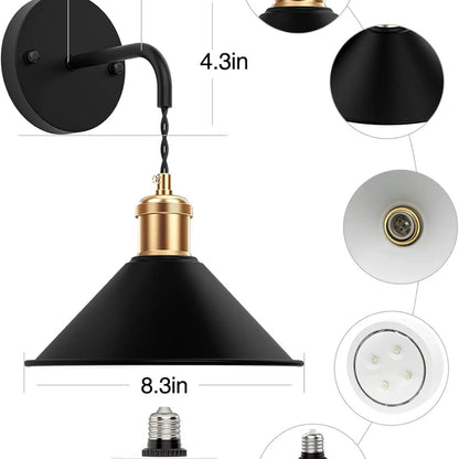 Indoor RGB Wireless Battery Wall Sconce, Decorative Ambient Light For Living Room