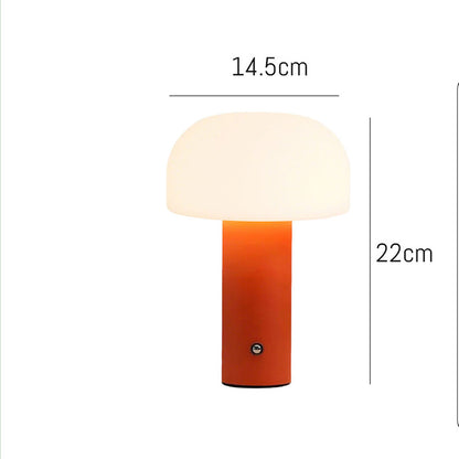 New touch dimmer mushroom table lamp, bedroom decorative bedside lamp