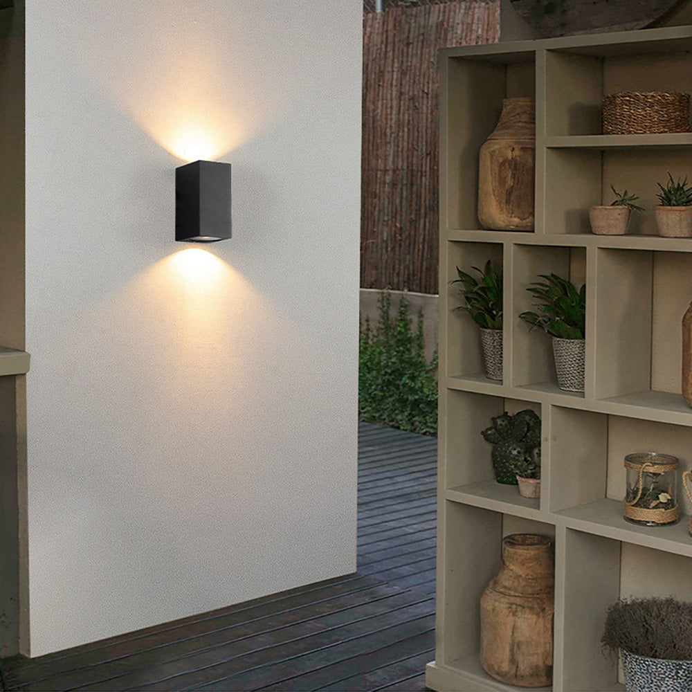 IP65 outdoor waterproof wall lamp, villa exterior wall double head up and down light-emitting Spotlights