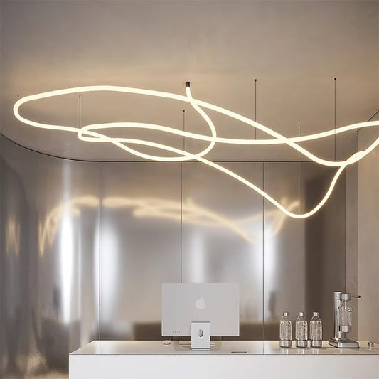 LED Silicone Light Strip, 360° Illumination Flexible Low Voltage Neon Landscape Silicone Tubes