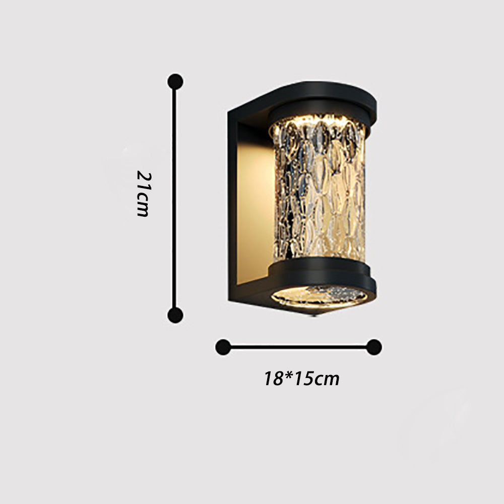 LED Outdoor Wall Sconce, IP65 Courtyard Waterproof Wall Washer Ligh