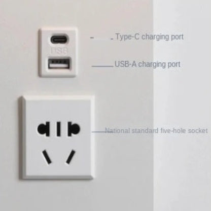 LED Multifunctional Hotel Wall Lamp, With USB Socket Bedside Reading Light