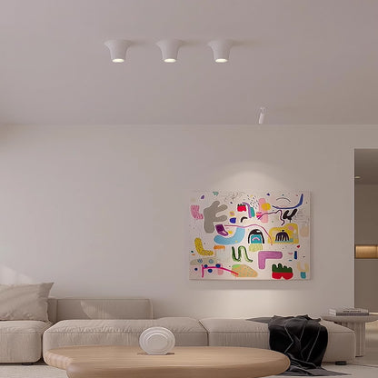 Recessed Intelligent Remote Control Downlight, Creative Water Drop Decorative Gypsum Lamp for Living Room