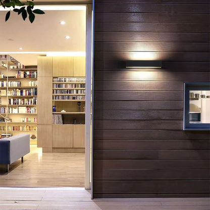 outdoor long waterproof wall light, patio entry door front light