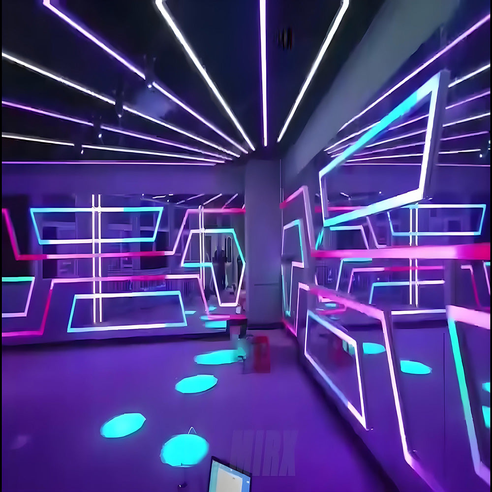 RGB Smart Sound Control Phantom Neon Strip， IP67 Grade Protection Silicone Ambient Light Strip