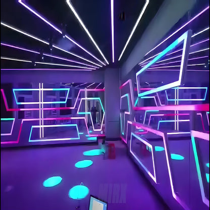RGB Smart Sound Control Phantom Neon Strip， IP67 Grade Protection Silicone Ambient Light Strip