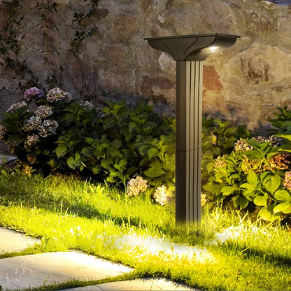 T-shaped solar lawn light, outdoor garden landscape decoration ground plug light
