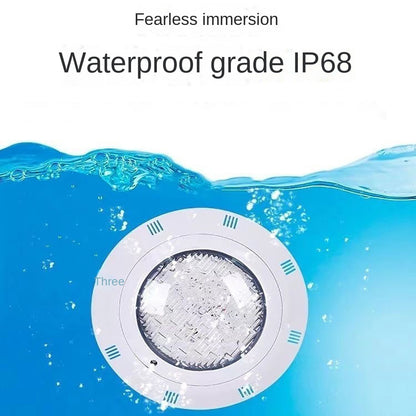 IP68 Outdoor Waterproof Underwater Light, Swimming Pool Underwater Wall Mounted Ambient Light