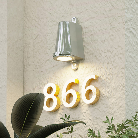 Outdoor magnetic wall light, store entrance spotlight, courtyard waterproof door sign light