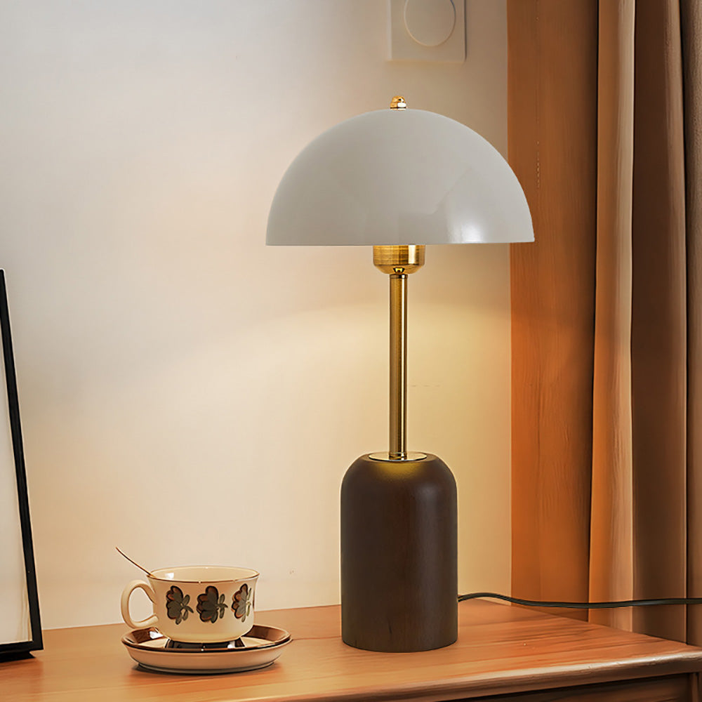 Antique Solid Wood Table Lamp, Living Room Sofa Side Decorative Floor Lamps