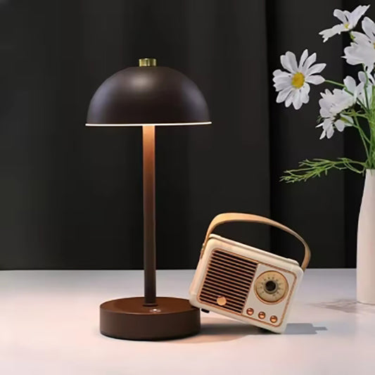 LED 3 Colors Table Lamps for Bedroom Bedside Rechargeable Decorative Lamp