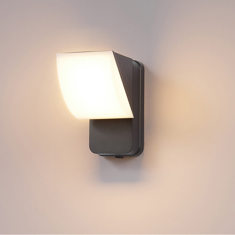 Rotatable Bedroom Wall Sconce, Park LED Waterproof Backdrop Decorative Lights