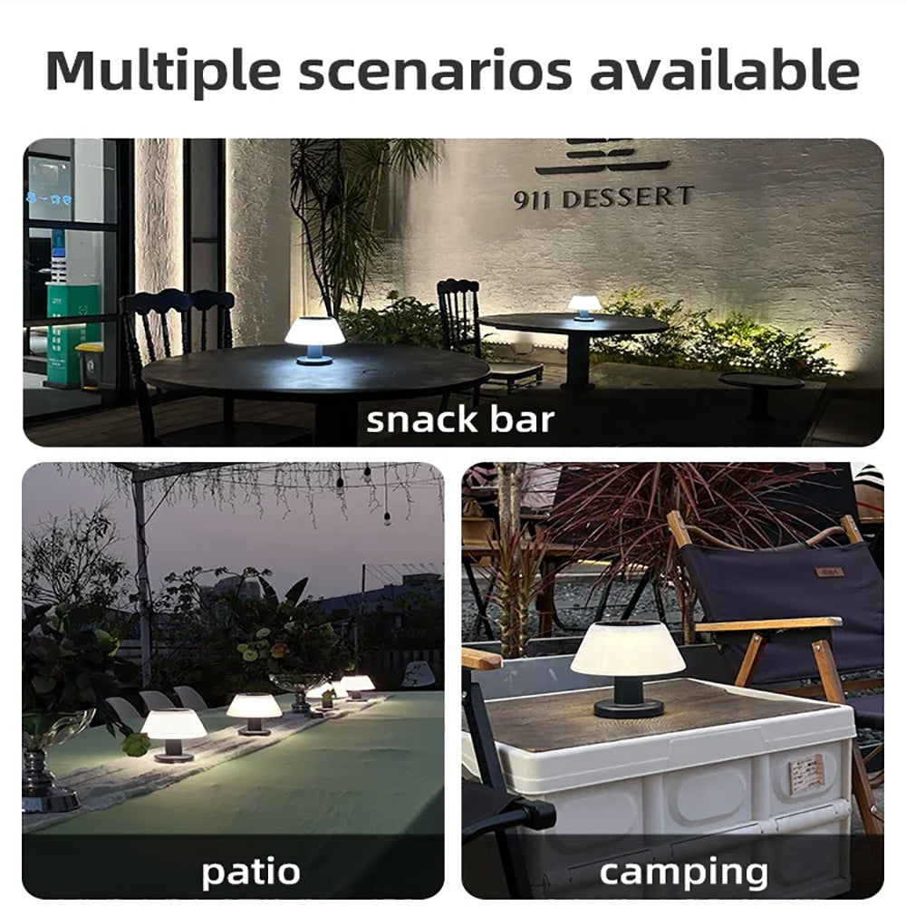 Outdoor Patio Solar Night Lights, Indoor Restaurant Lights