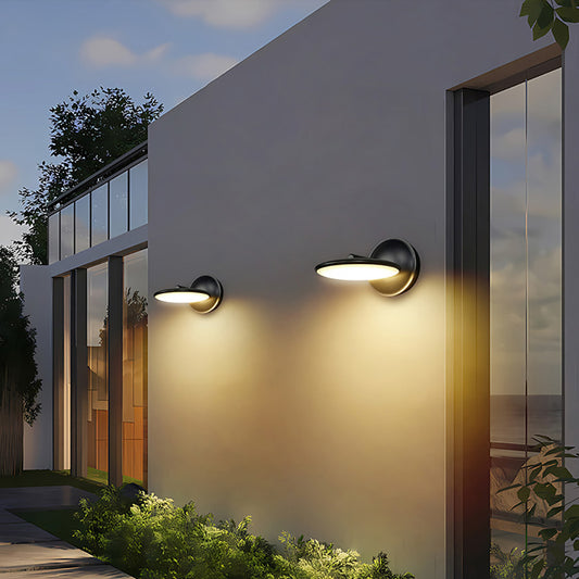 Outdoor waterproof wall lamp, bedroom self-adjustable bedside lamp living room corridor aisle light