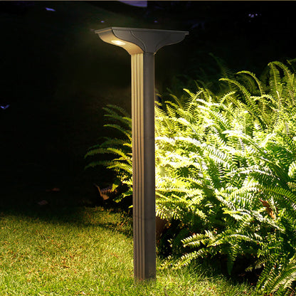 T-shaped solar lawn light, outdoor garden landscape decoration ground plug light