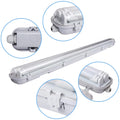 LED Tri-proof Light Double Tube Fully Sealed Workshop Light.