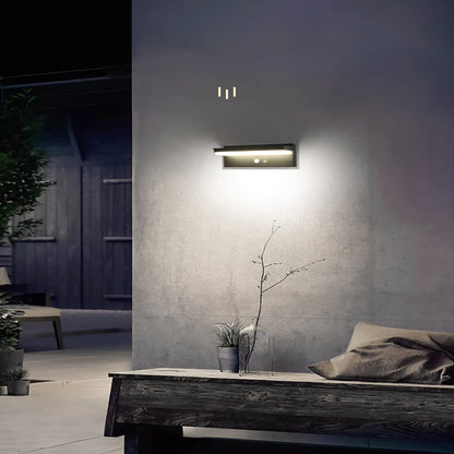 Solar wall light, outdoor patio body sensor waterproof night light