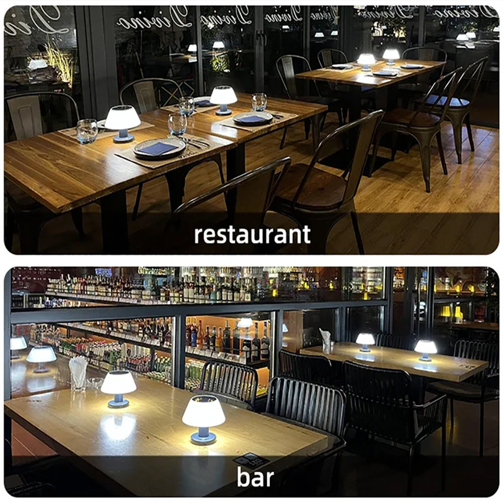 Outdoor Patio Solar Night Lights, Indoor Restaurant Lights