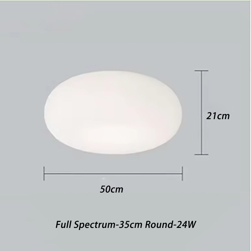 LED Eye Care Ceiling Light, Bedroom Pumpkin Stripe Lighting