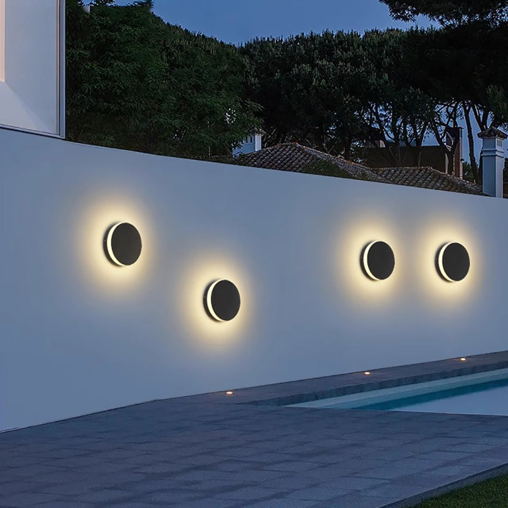 IP65 waterproof wall light, garden exterior wall decoration light, park atmosphere night light