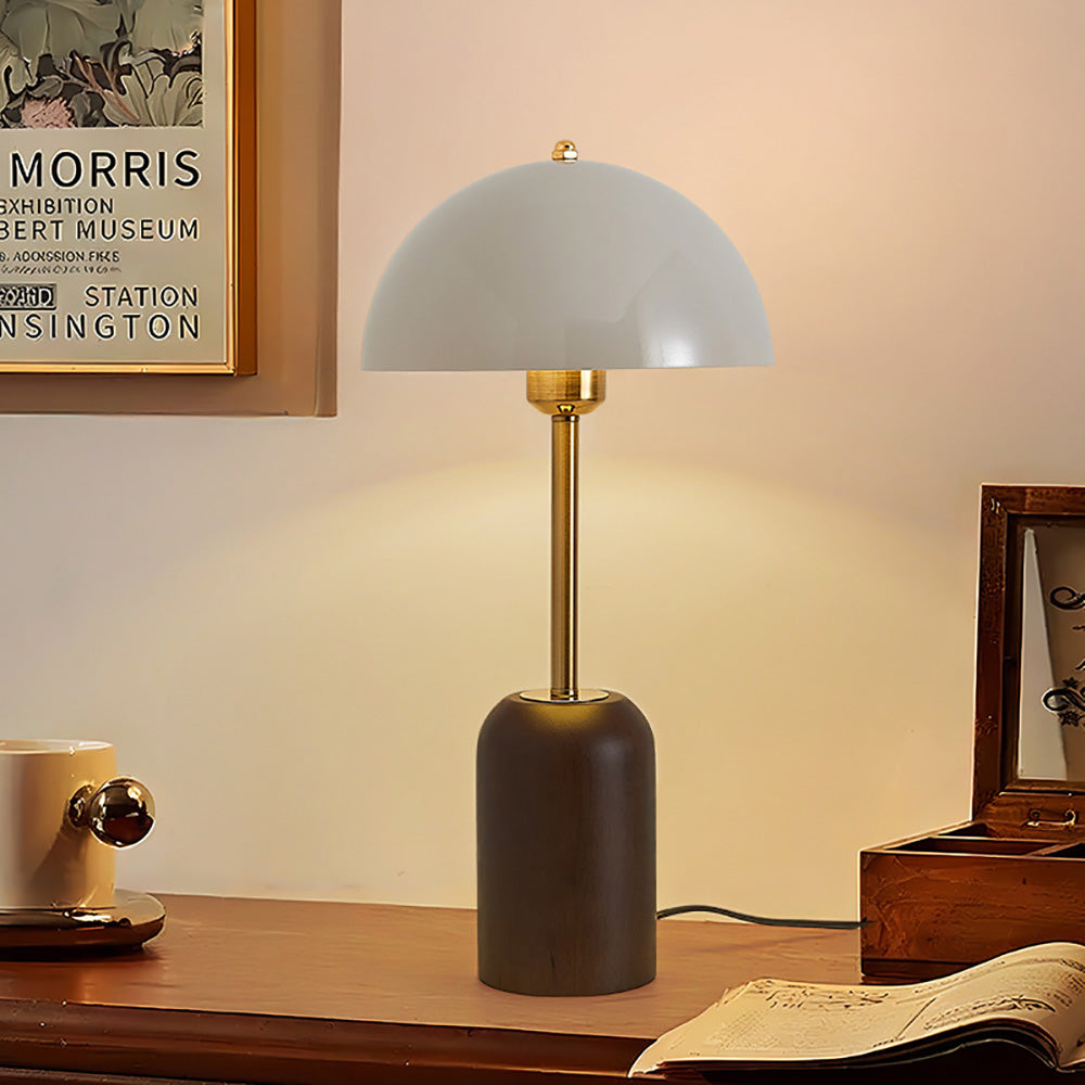 Antique Solid Wood Table Lamp, Living Room Sofa Side Decorative Floor Lamps