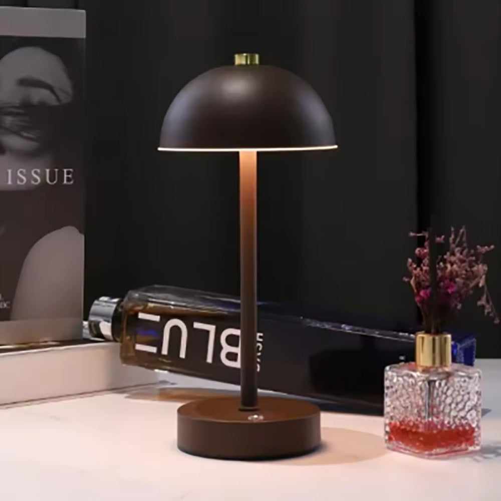 LED 3 Colors Table Lamps for Bedroom Bedside Rechargeable Decorative Lamp